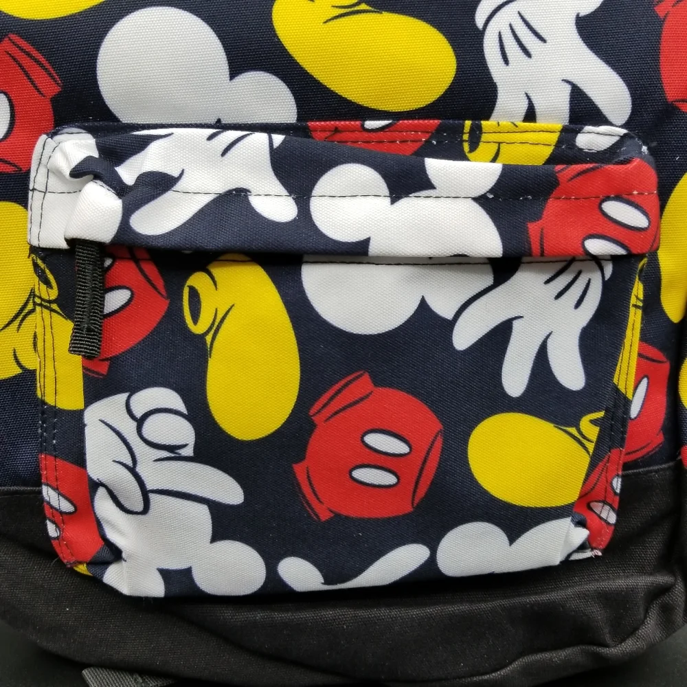 Disney Mickey Mouse Parts Backpack Full Size Backpack Authentic Disney New